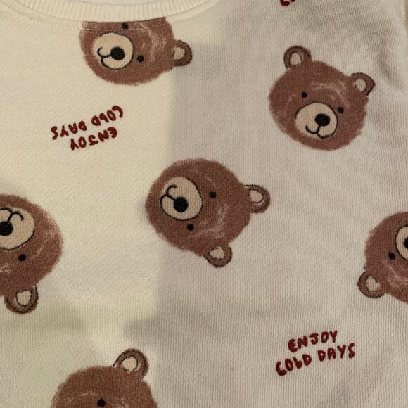 Zara Crewneck Sweatshirt Lot | Cream Multi | 12-18 months - Picture 7 of 15